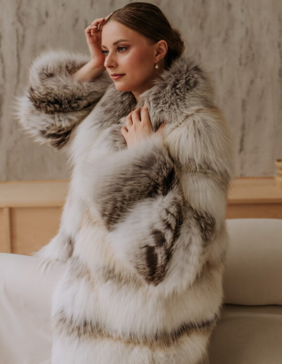 Women's fur jacket