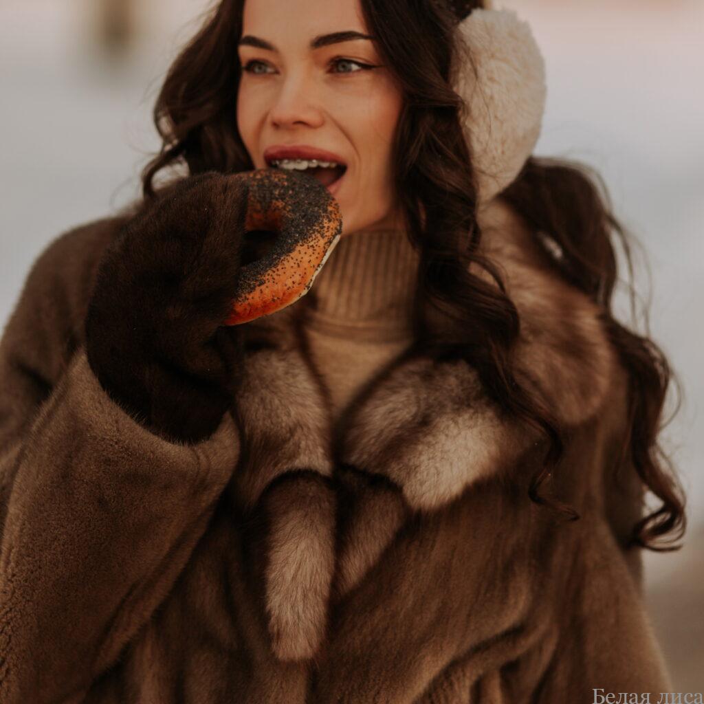 Куртка меховая женская — модель из новой коллекции